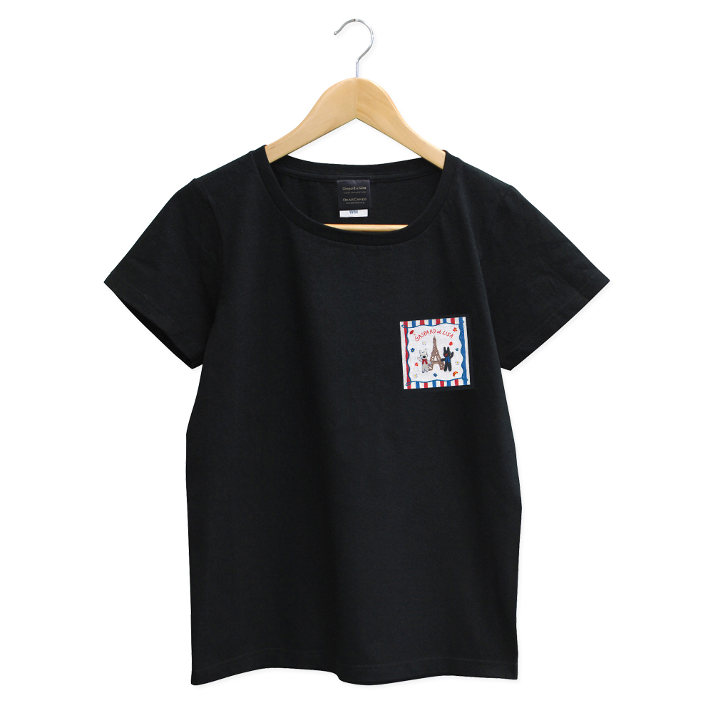 Tシャツ リサとガスパール トリコロ