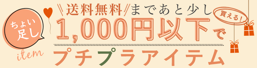 送料無料まであと少し！ちょい足しアイテム！