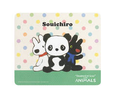 名入れダイカットマウスパッド パンダ