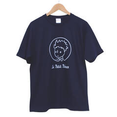 Tシャツ星の王 フェイス（ネイビー）