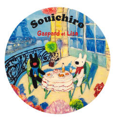 耐水加工ラミネート パリのバルコニー