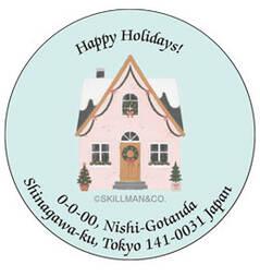 丸形アドレ クリスマスデコレーション