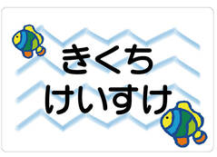 ノンアイロン　お昼寝布団・バ さかな