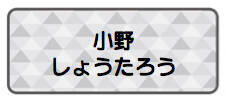 パターンお名前 トライアングルグレー