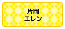 パターンお名前シール アーガイル黄色