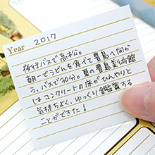 5年日記用旅行シール-アリス・イン・ワンダーランド