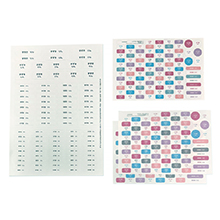 人気お名前シール・ベストスリーセット