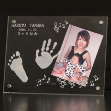 赤ちゃん手形・足型　写真立て お仕立券