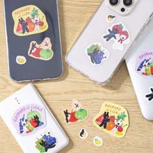 スマホステッカー リサとガスパール