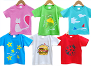 ペア（トリプル）Tシャツ 単品（子供向け：110〜160サイズ）