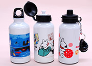 ウォーターボトル-リサとガスパール　名入れなし