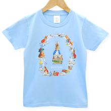 Tシャツ（子供向け：110～160サイズ）ピーターラビット（TM）