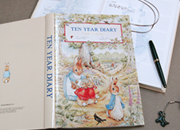 10年日記　ピーターラビット
