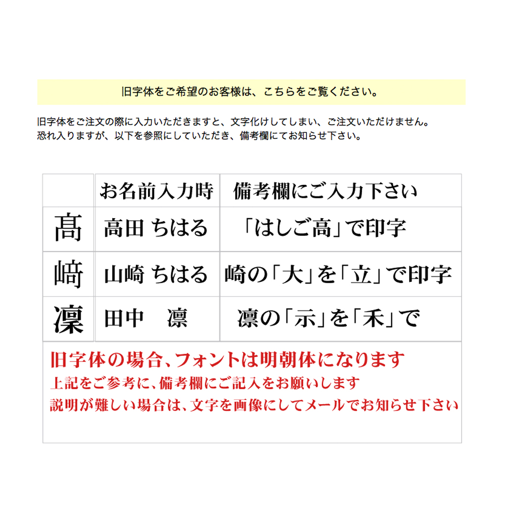 旧漢字書体見本